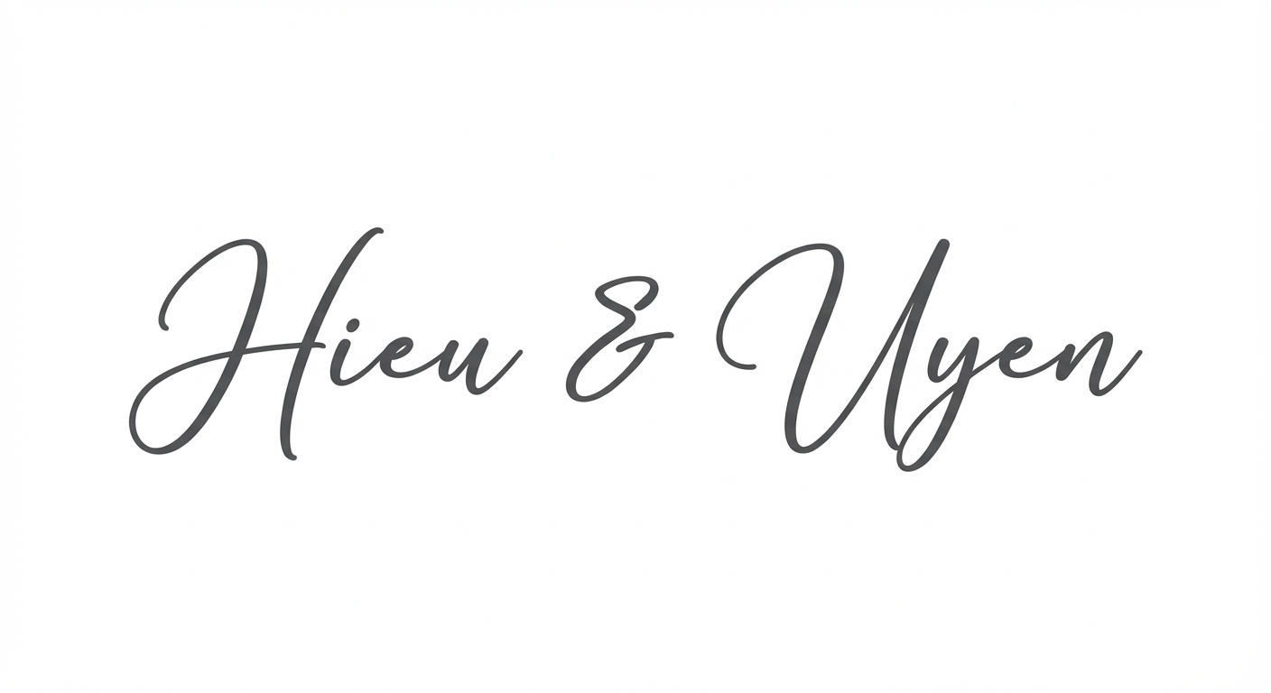 Trung Hieu and Thu Uyen